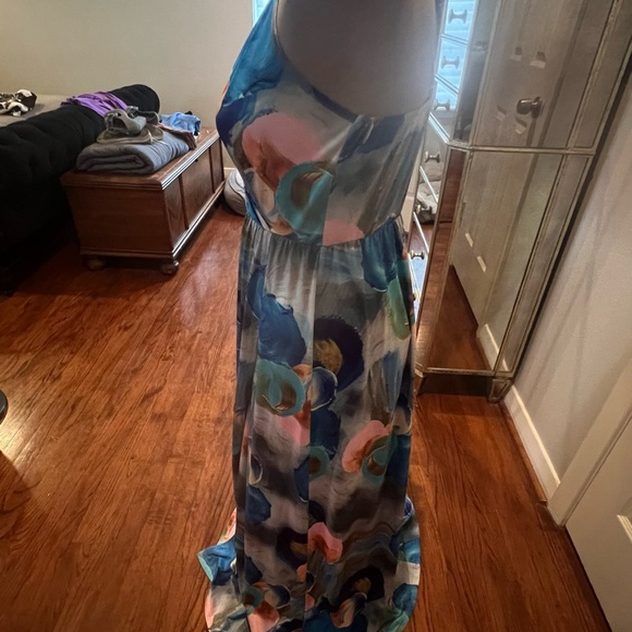 Colorful Long Dress - Picture 2 of 3